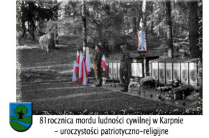 81 rocznica mordu ludności cywilnej w Karpnie uroczystości patriotyczno-religijne