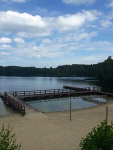 Jezioro Skrzynki Duże w Nowym Karpnie