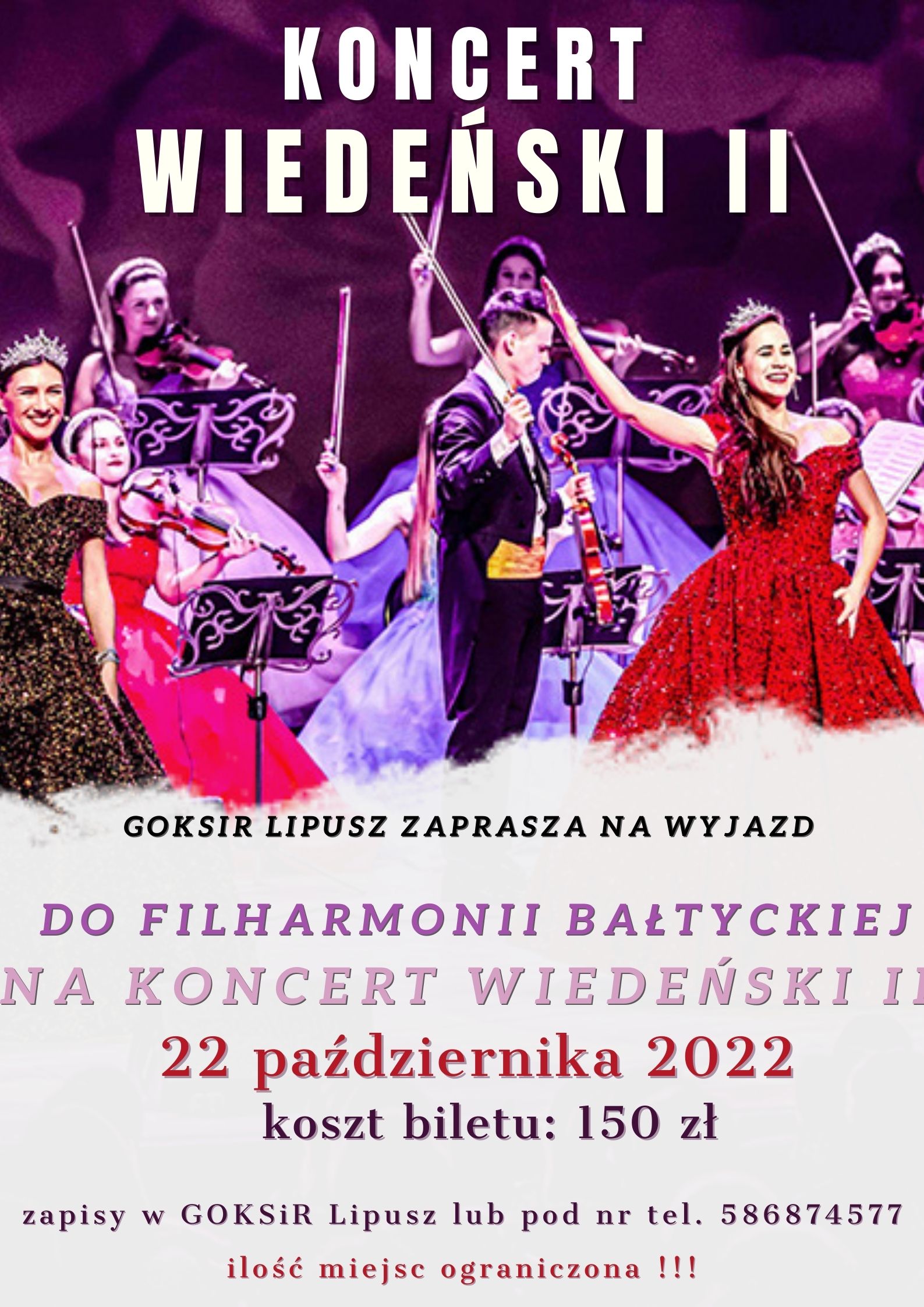 Plakat ''Koncert Wiedeński II''