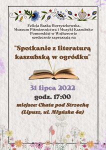 plakat z informacją o 