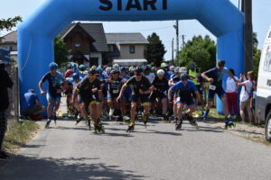Zdjęcie startu uczestników półmaratonu