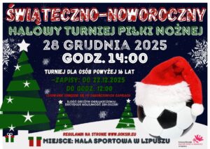 ŚWIĄTECZNO-NOWOROCZNY HALOWY TURNIEJ PIŁKI NOŻNEJ - miniatura wpisu